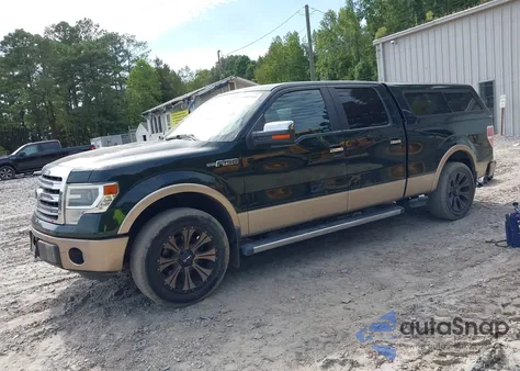 2013 Ford F-150 Lariat from USA, damaged, VIN 1FTFW1CF4DFA43600